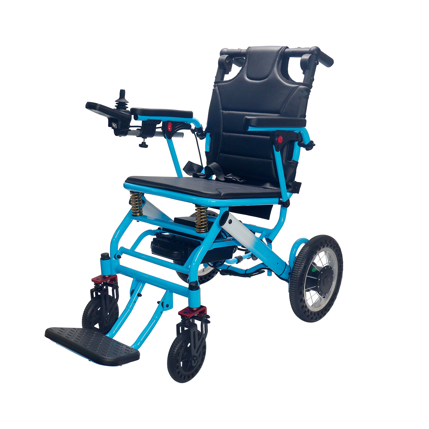 Gradient Blue Aluminum Alloy Electric Wheelchair TEW110ABP