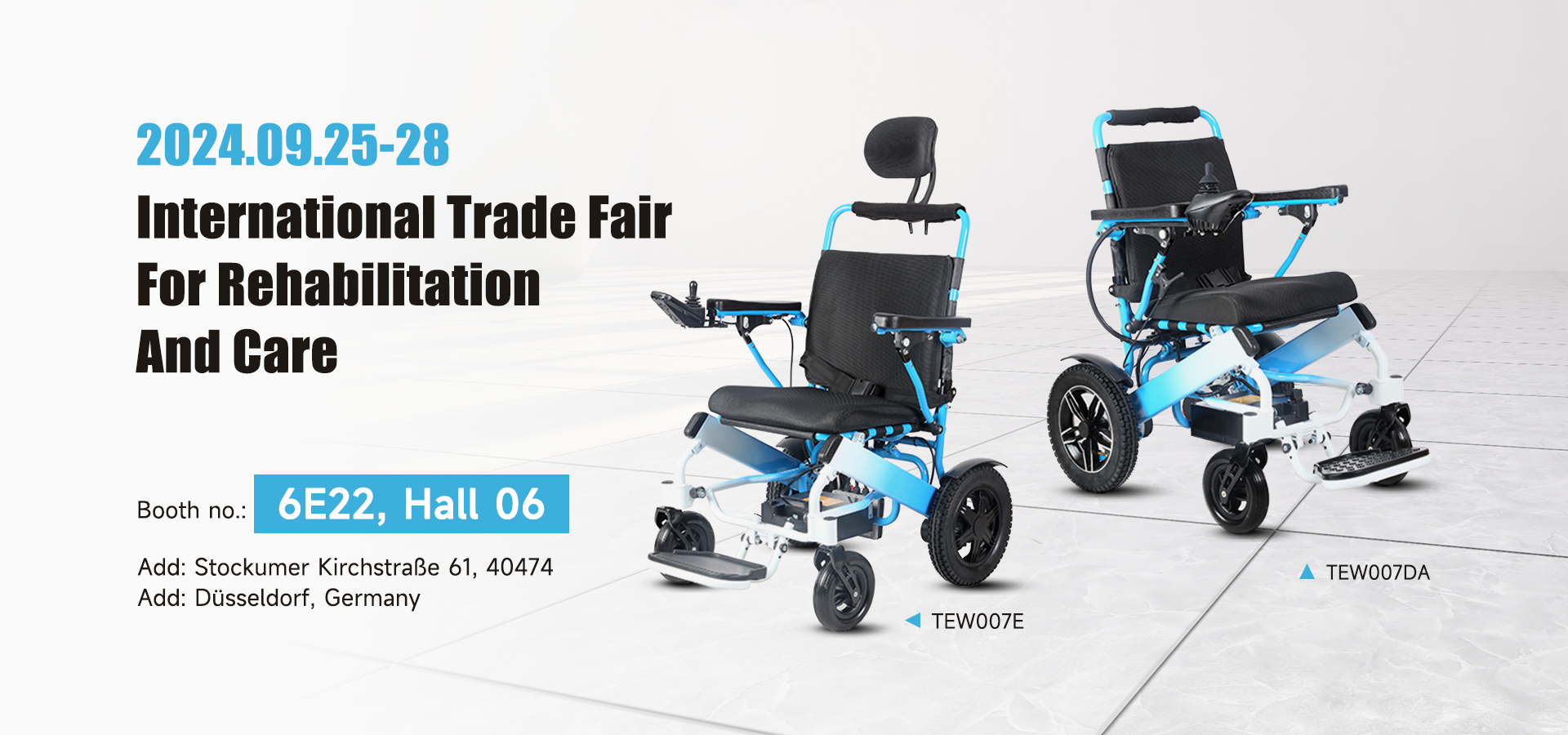 Topmedi invites you to join us at REHACARE International Exhibition 2024