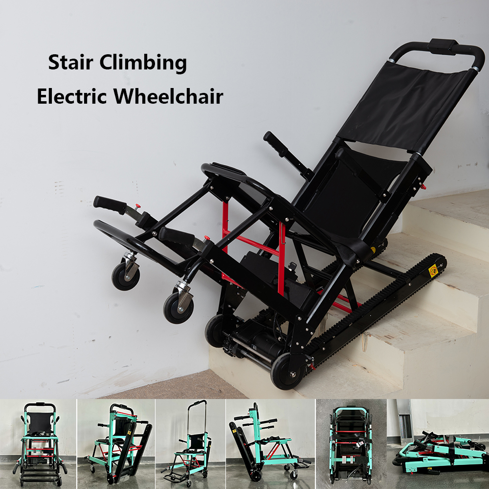 Easily go up and down stairs, TOPMEDI stair climbing electric wheelchair operation guide