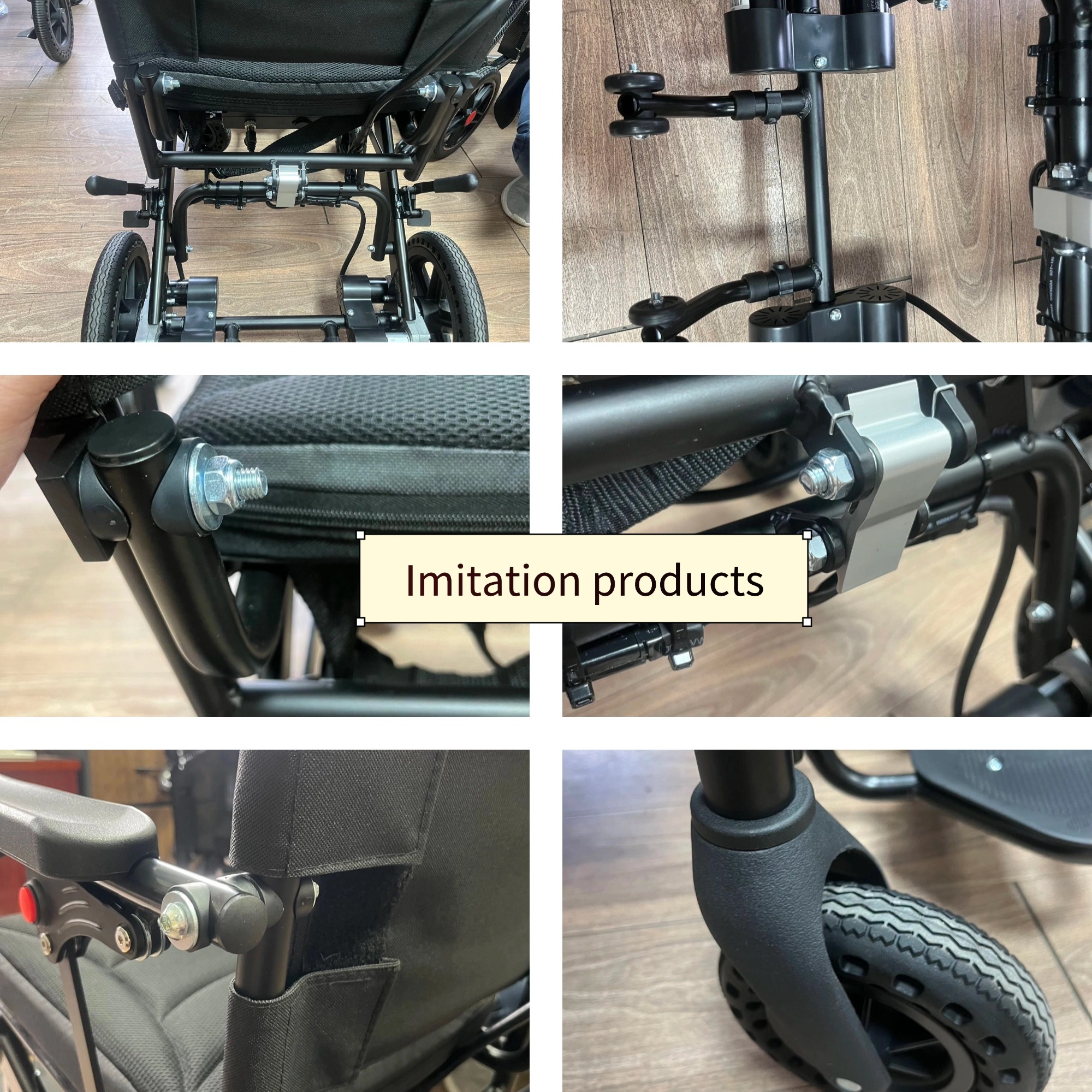 TEW112E electric wheelchair vs. imitation products core difference comparison