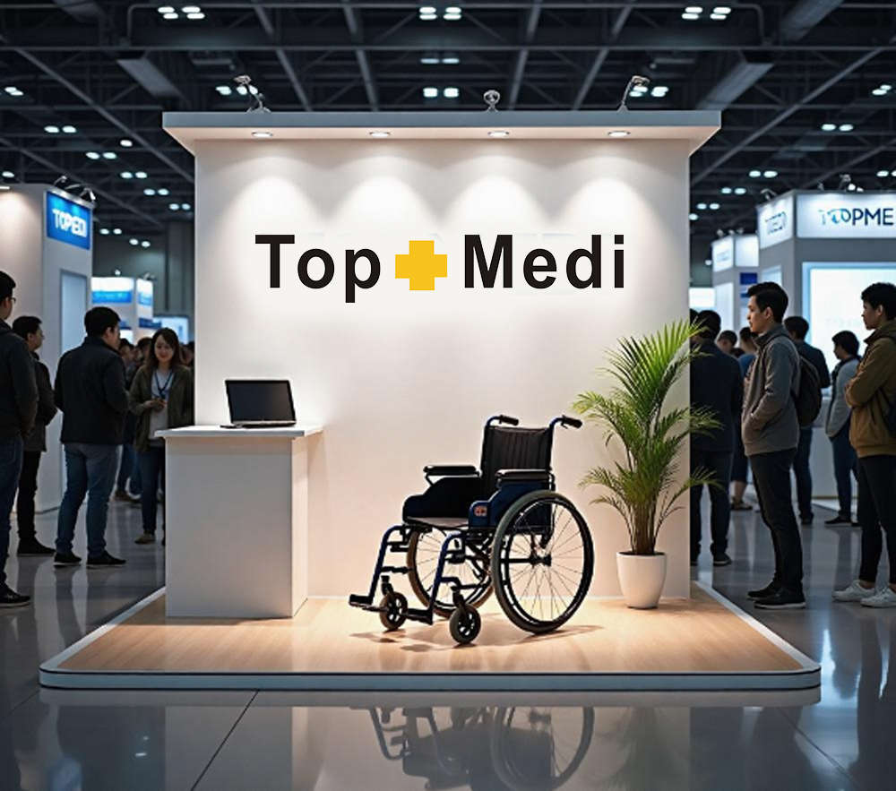 TOPMEDI at the Canton Fair sincerely invites you to experience the latest electric wheelchairs and medical rehabilitation equipment